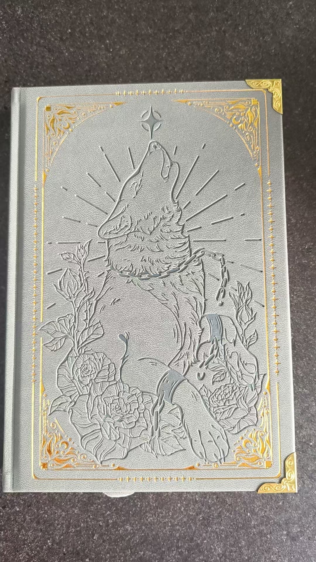 Howling Wolf PU Leather Notebook - ::PRE-ORDER::