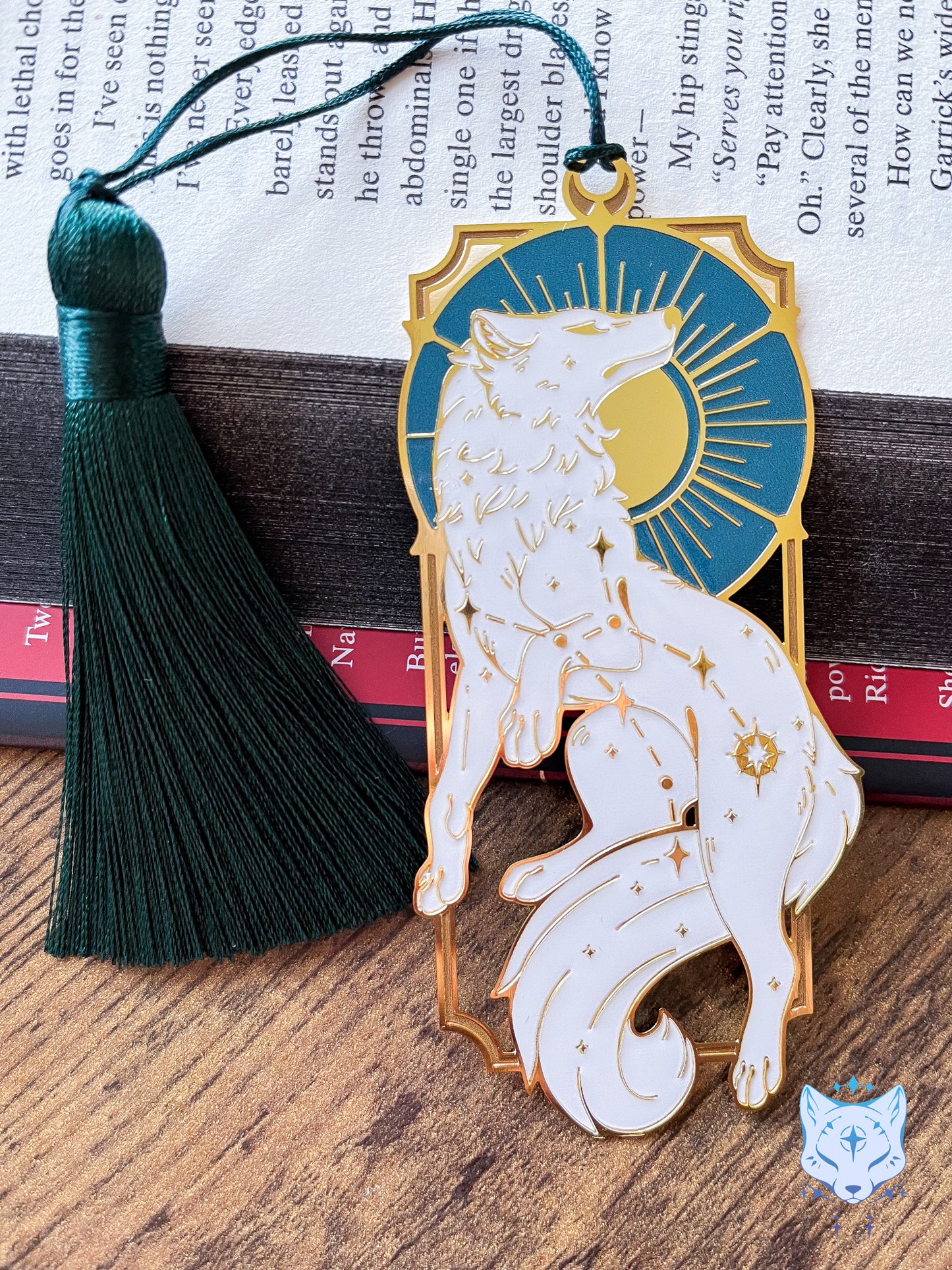 Lupus Bookmark | White