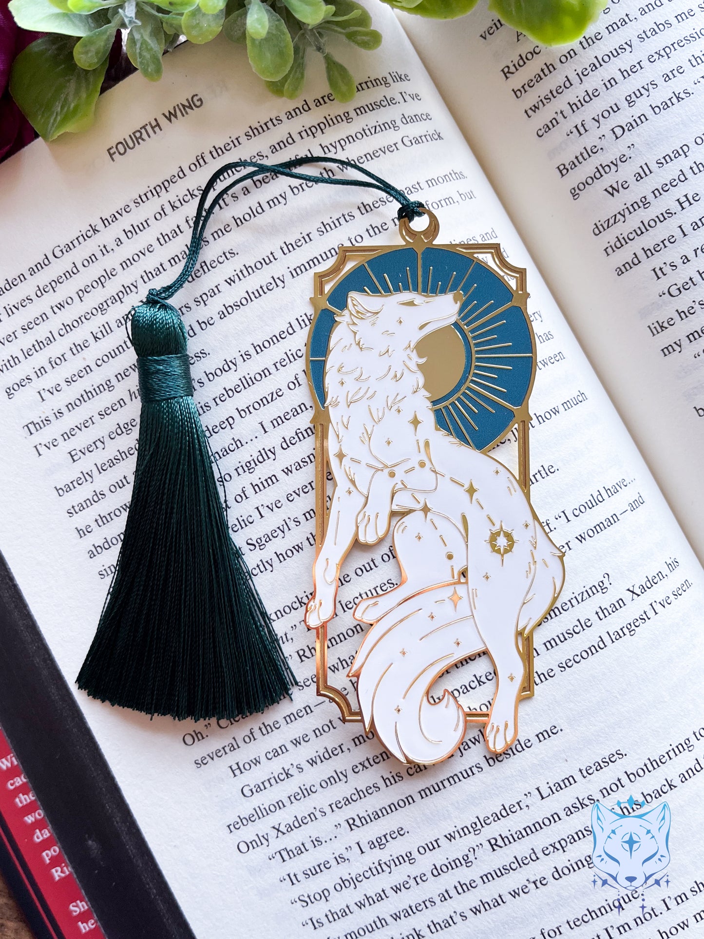 Lupus Bookmark | White