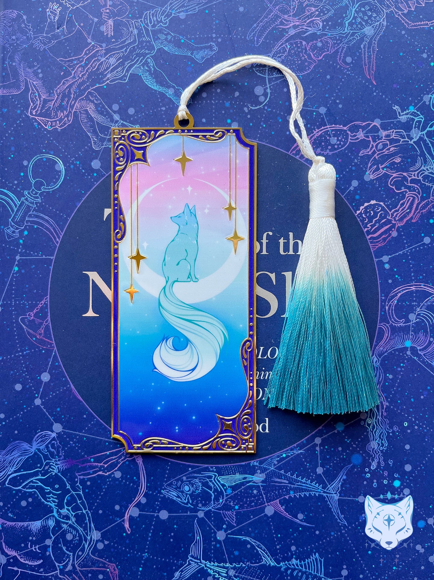 Moon Fox Bookmark