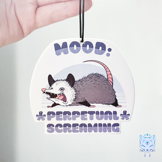 Perpetual Screaming Possum Air Freshener