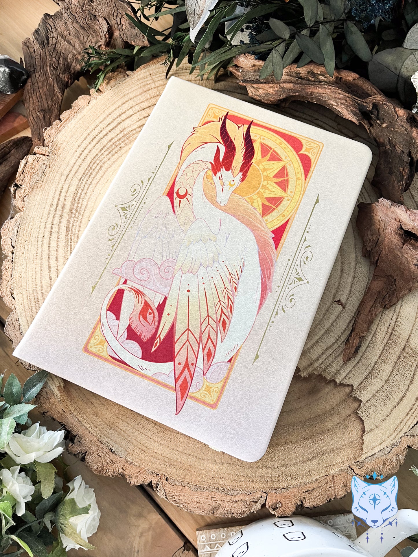 Day Dragon Hardback PU Leather Notebook