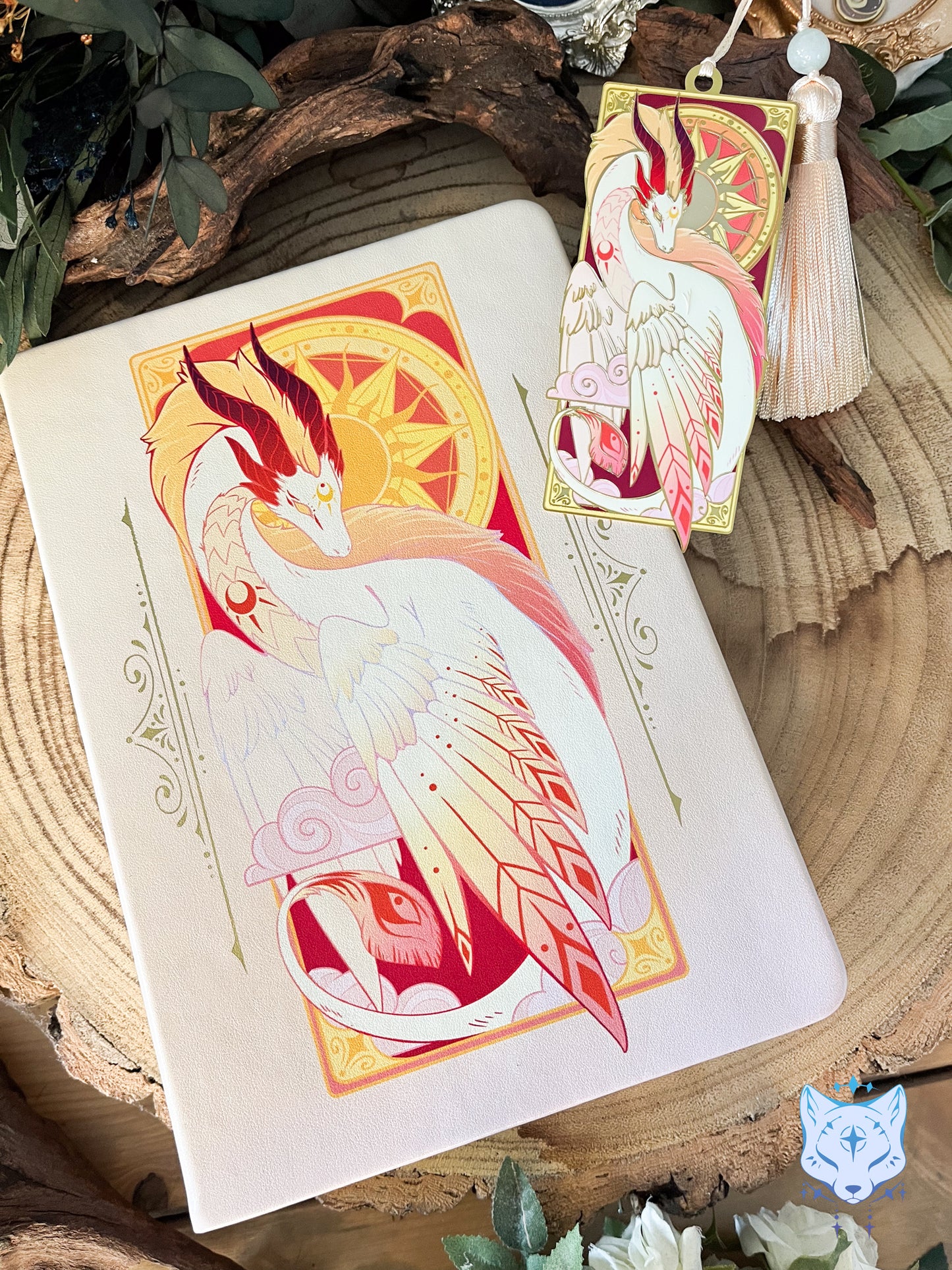 Day Dragon Hardback PU Leather Notebook
