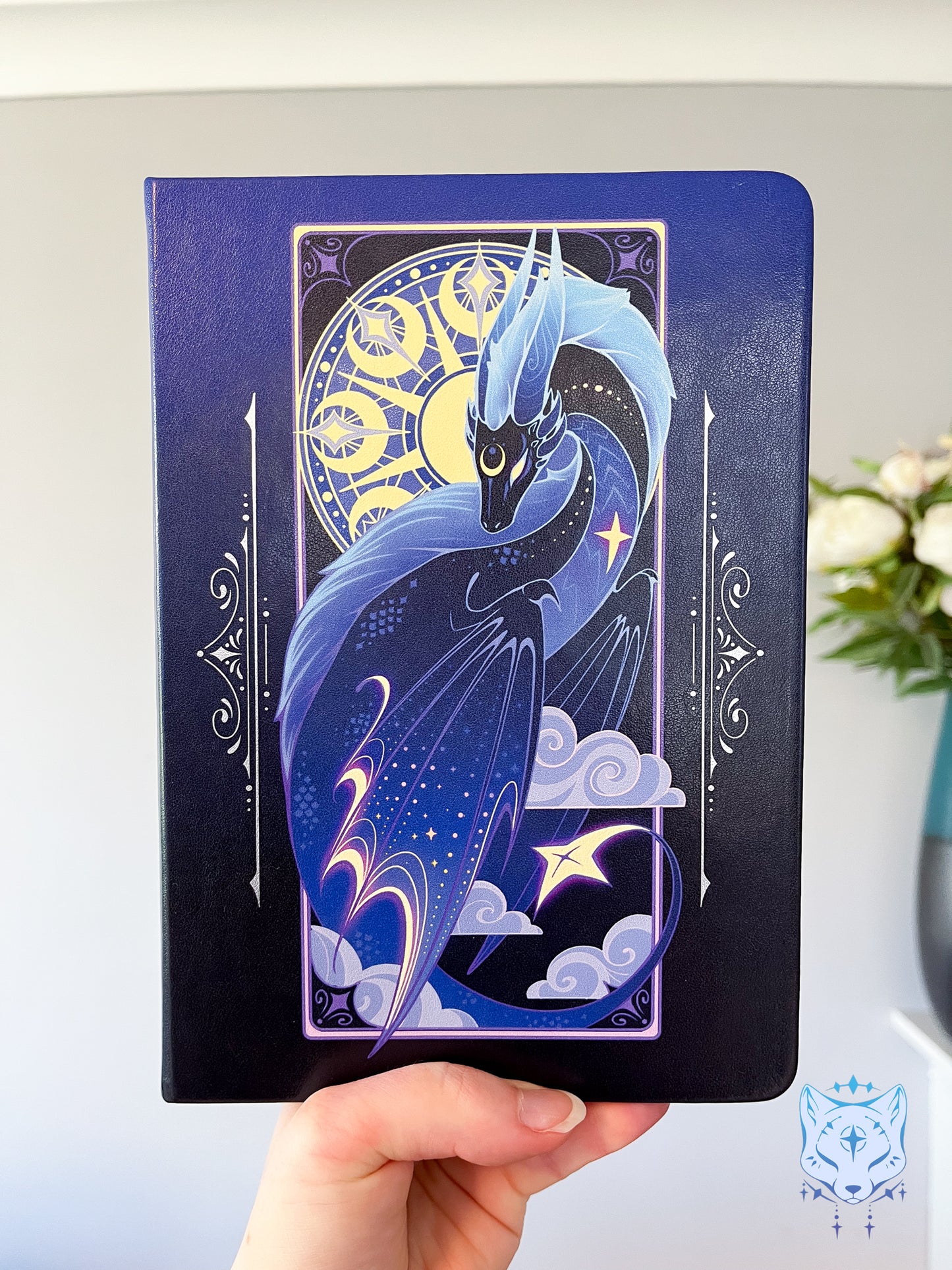 Night Dragon Hardback PU Leather Notebook