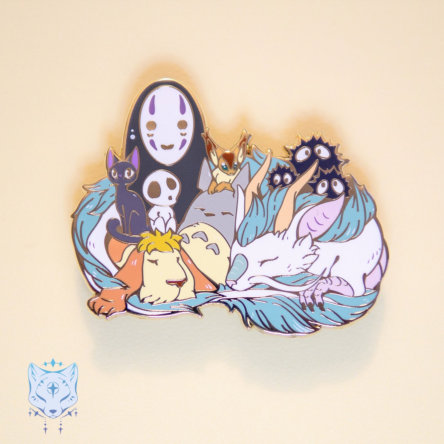 Mythical Sleepover Enamel Pin