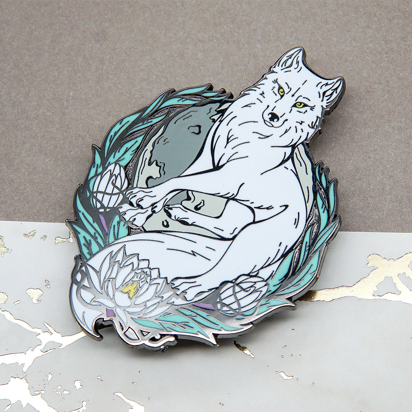 Kiba Enamel Pin