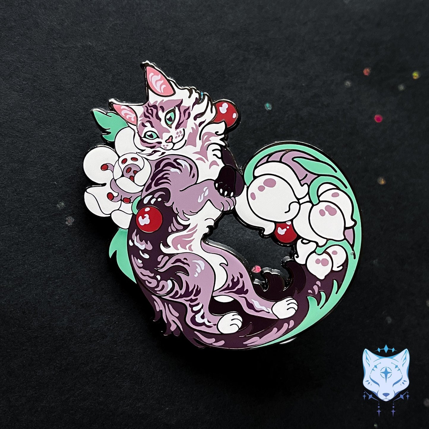 Gems in our Flowers | Hawthorn - May Birthflower Pin