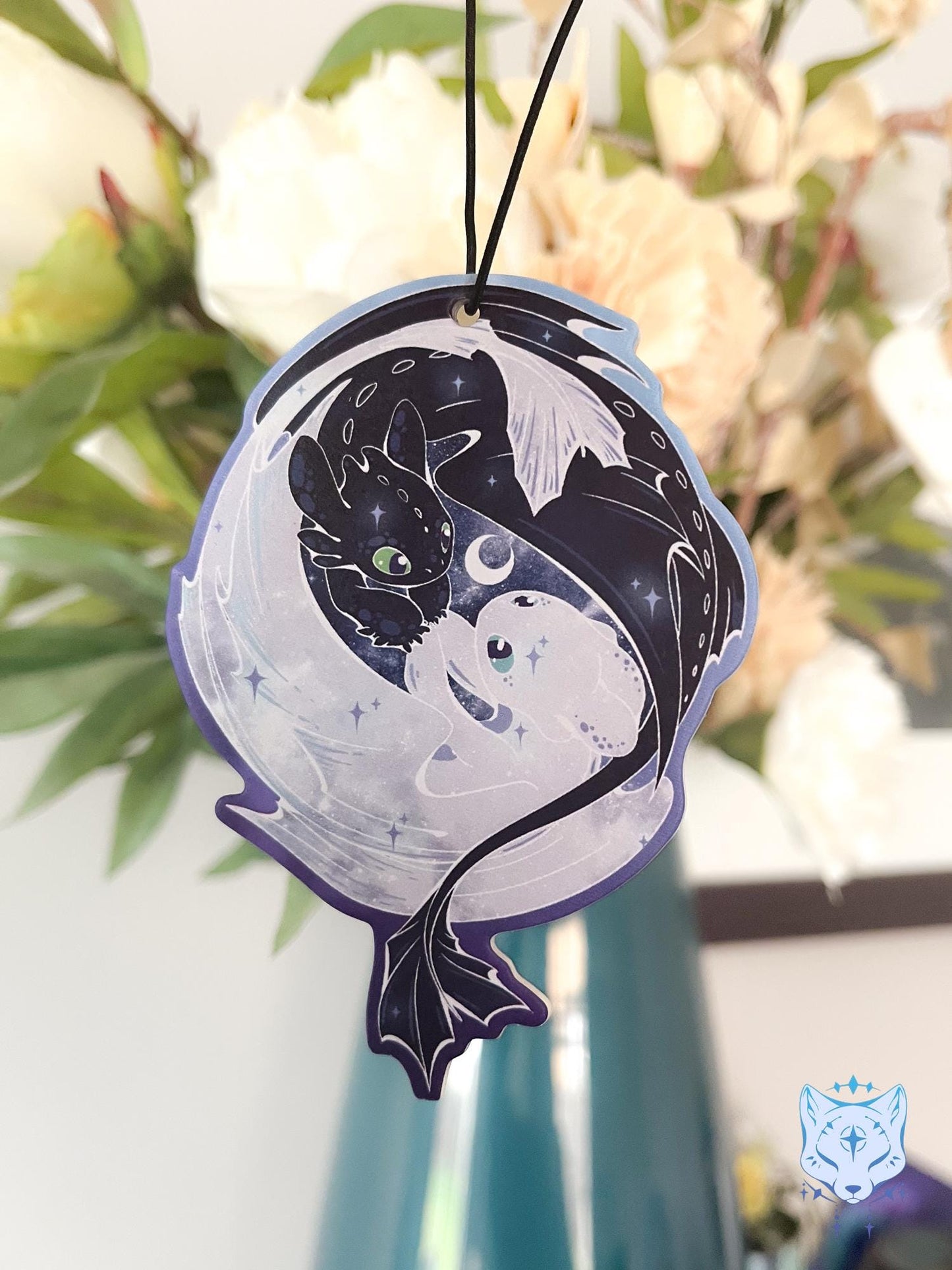 HTTYD Air Freshener - Double Sided - Jasmine Scent