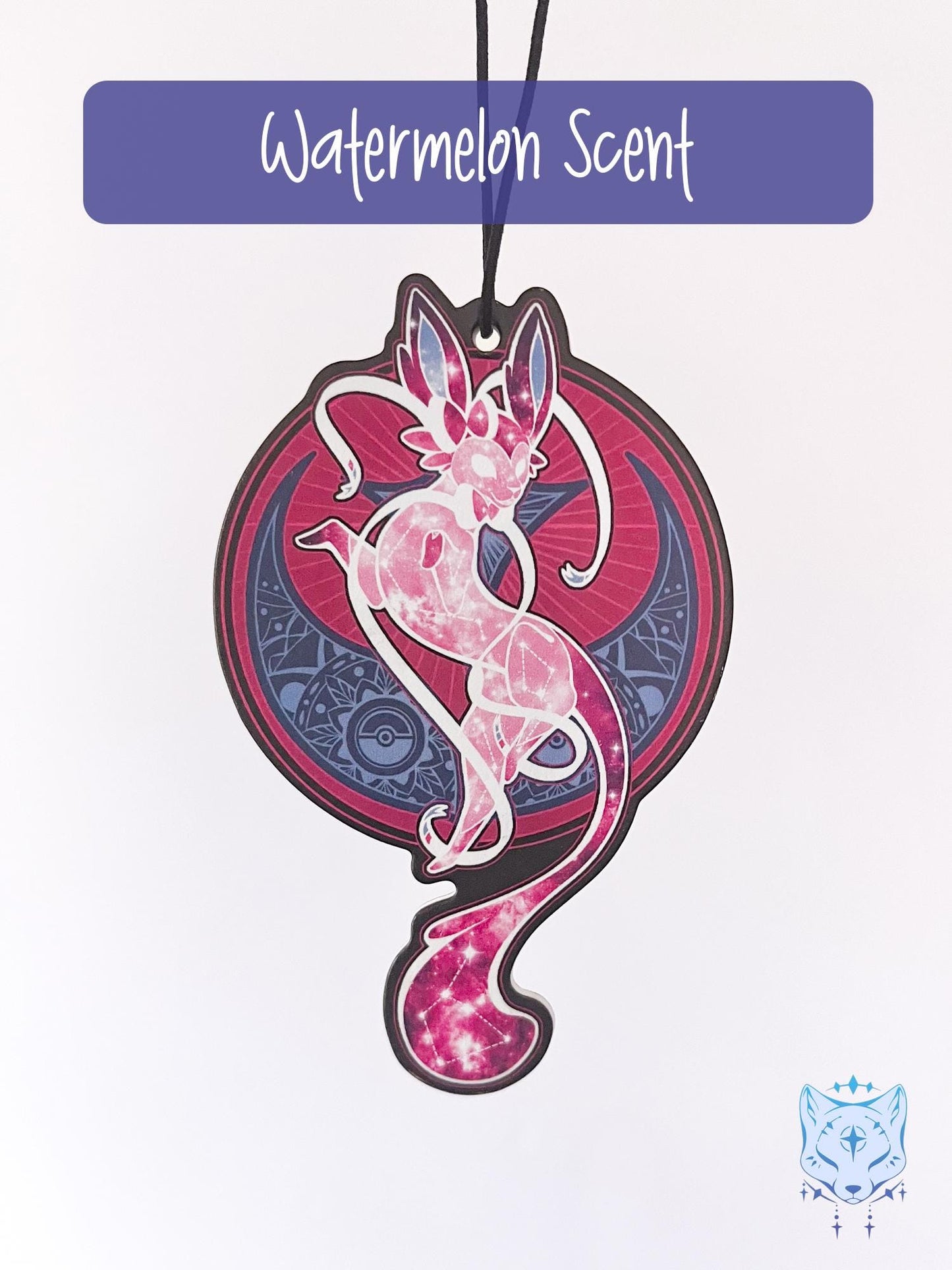Fairy Fox Air Freshener - Double Sided - Watermelon Scent