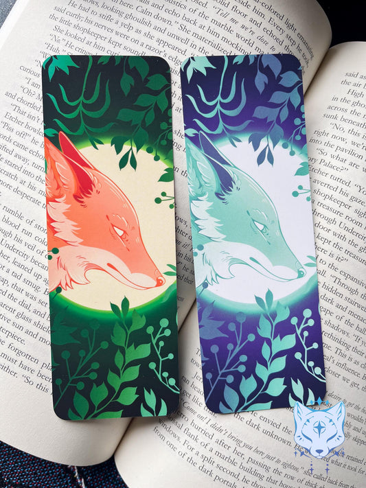 Forest Fox Paper Bookmarks