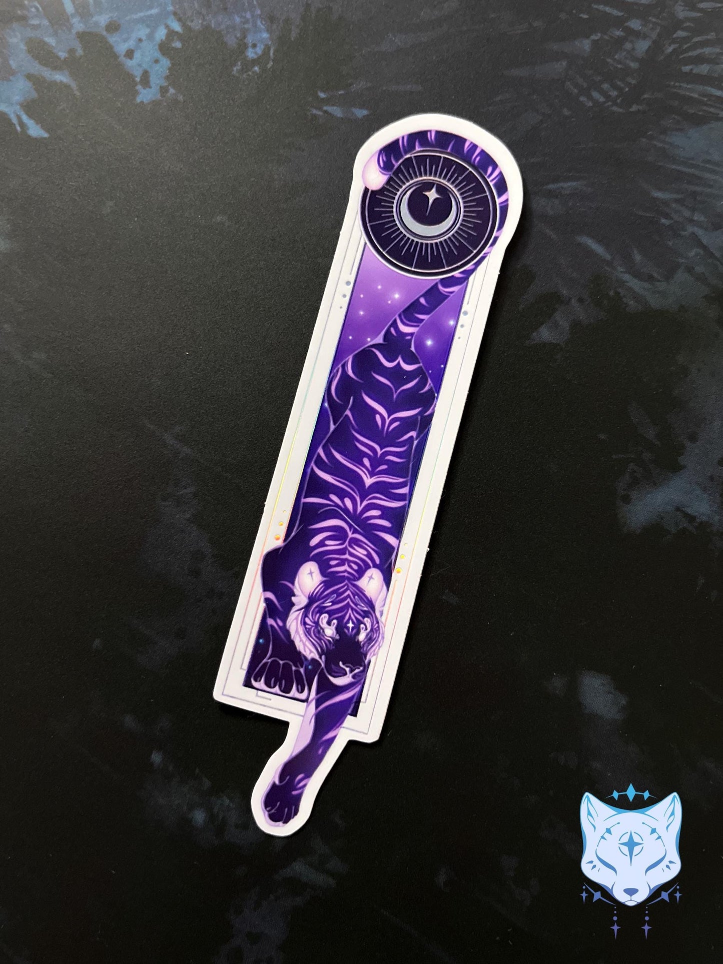 Celestial Tiger Stickers Holographic stickers | 11.5cm x 2.5cm