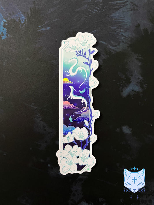 Small Dragon Stickers with subtle holo detail | 11cm tall