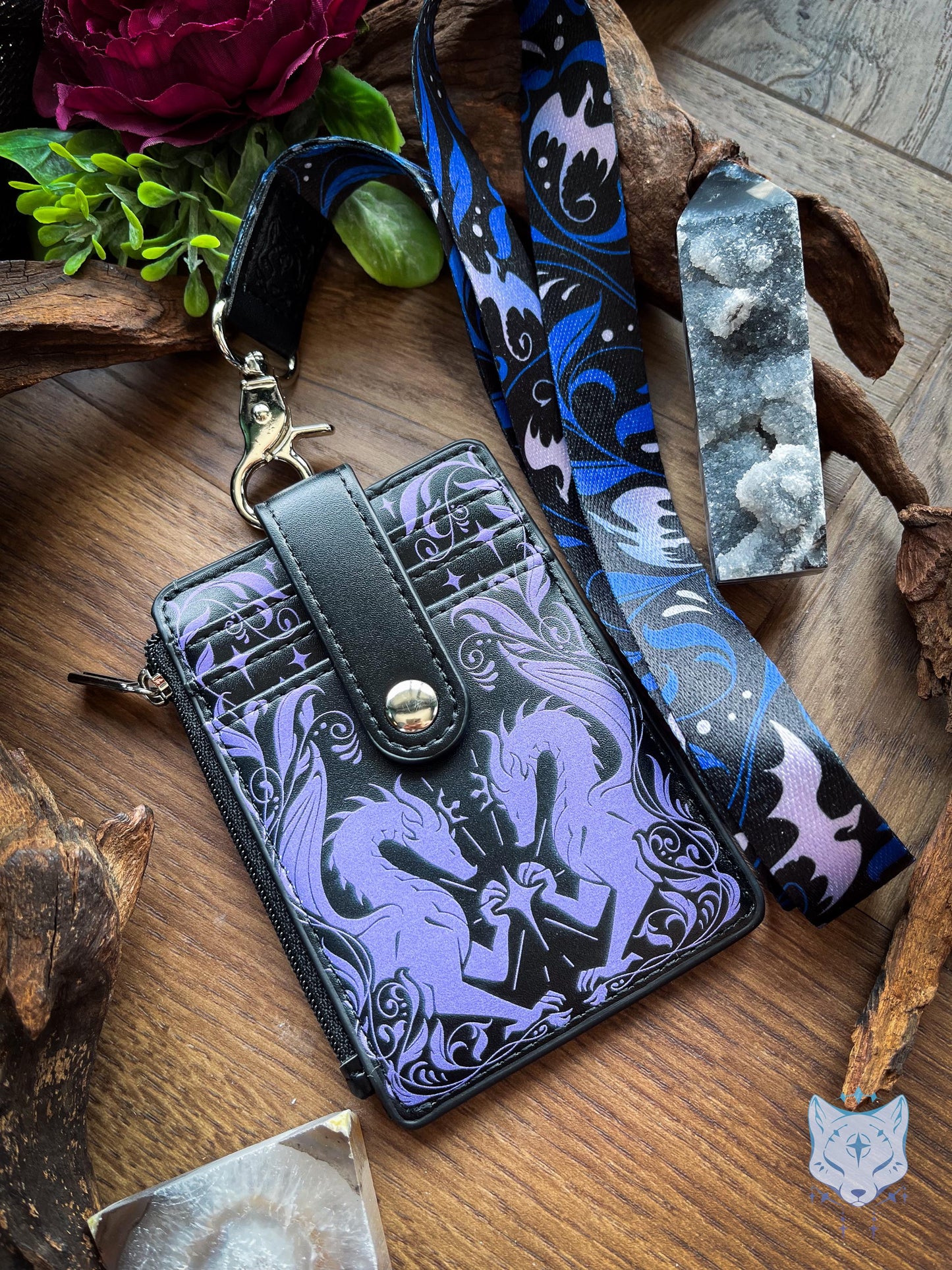 Forest Dragons Mini RFID Wallet