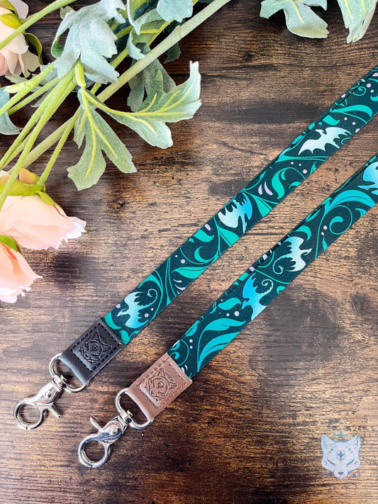 Lunar Cat Recycled Plastic Lanyard | rPET Lanyard | breakaway clasp