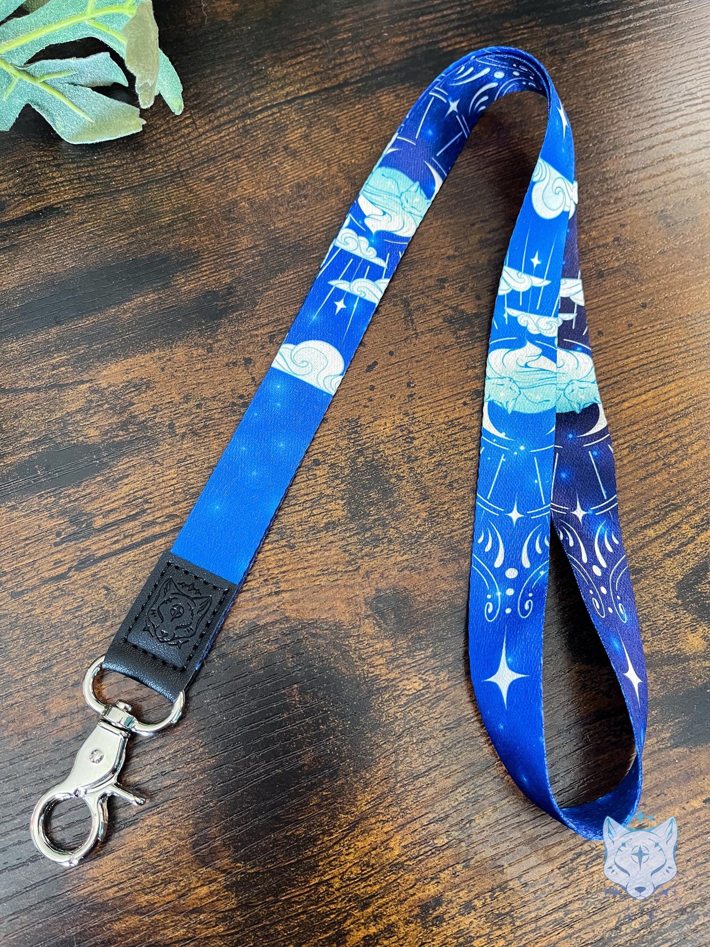 Lunar Fox Recycled Plastic Lanyard | rPET Lanyard | breakaway clasp