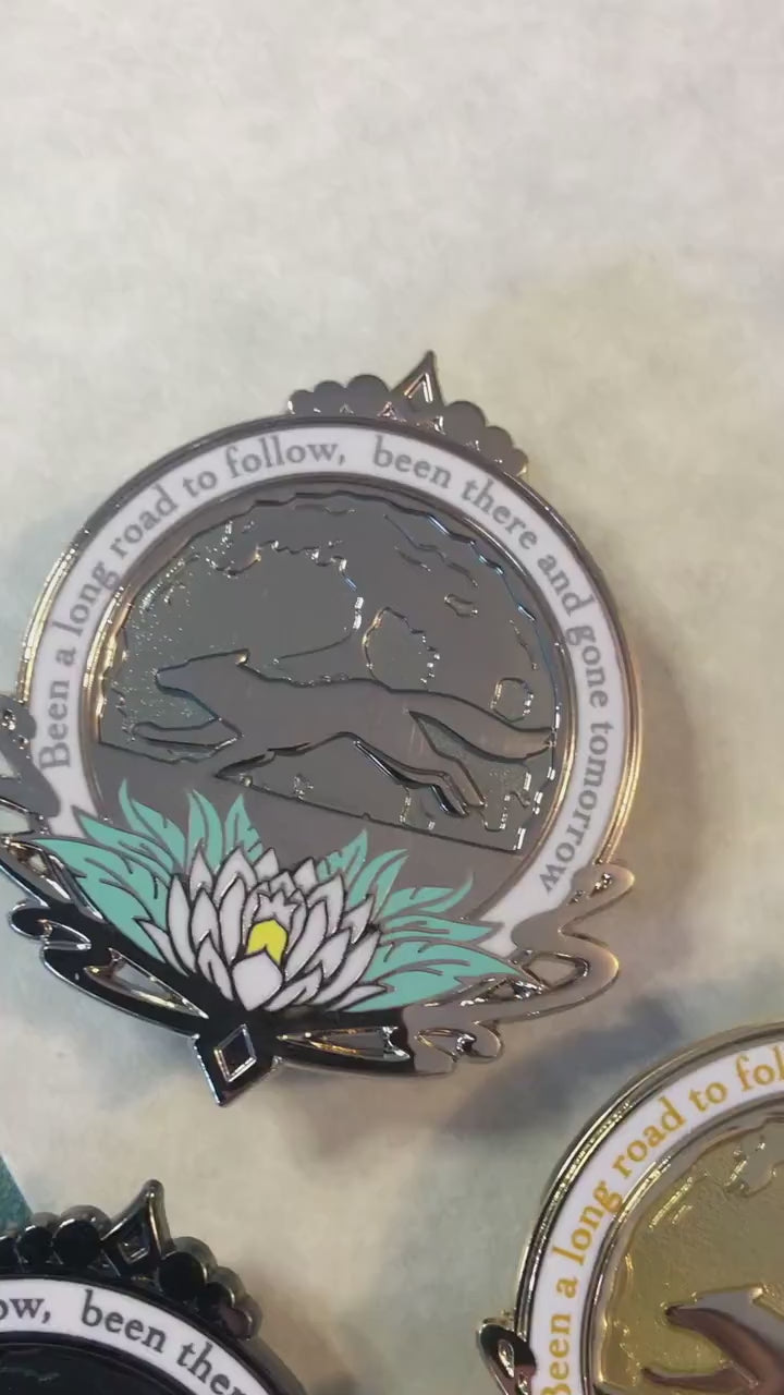 Wolf's Rain Medallion Pin