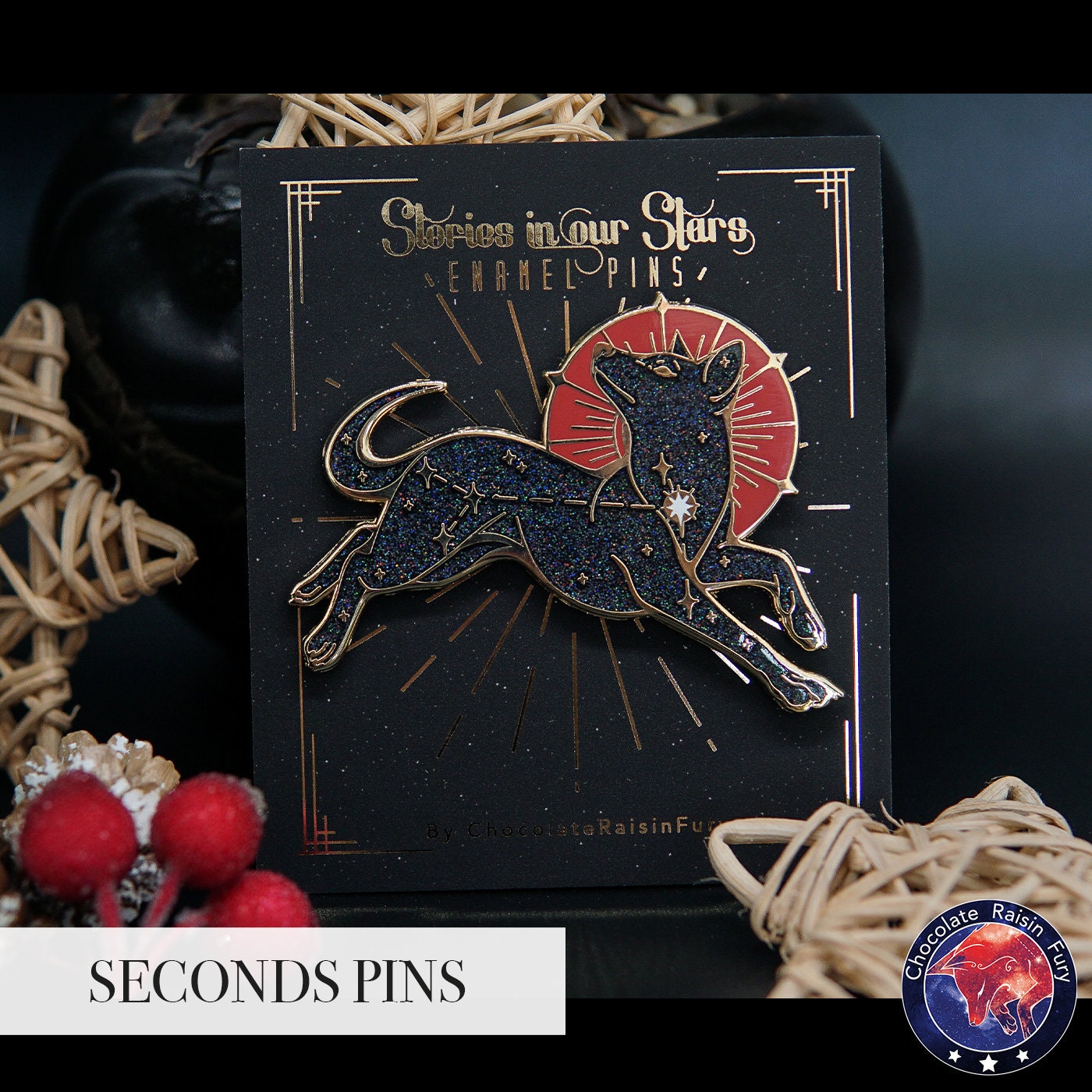 Canis Major Constellation **SECONDS** Enamel Pin