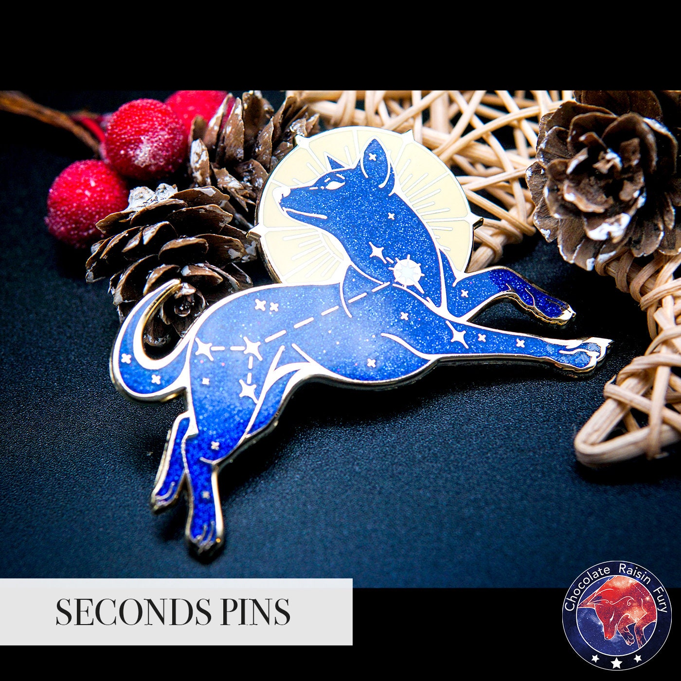 Canis Major Constellation **SECONDS** Enamel Pin
