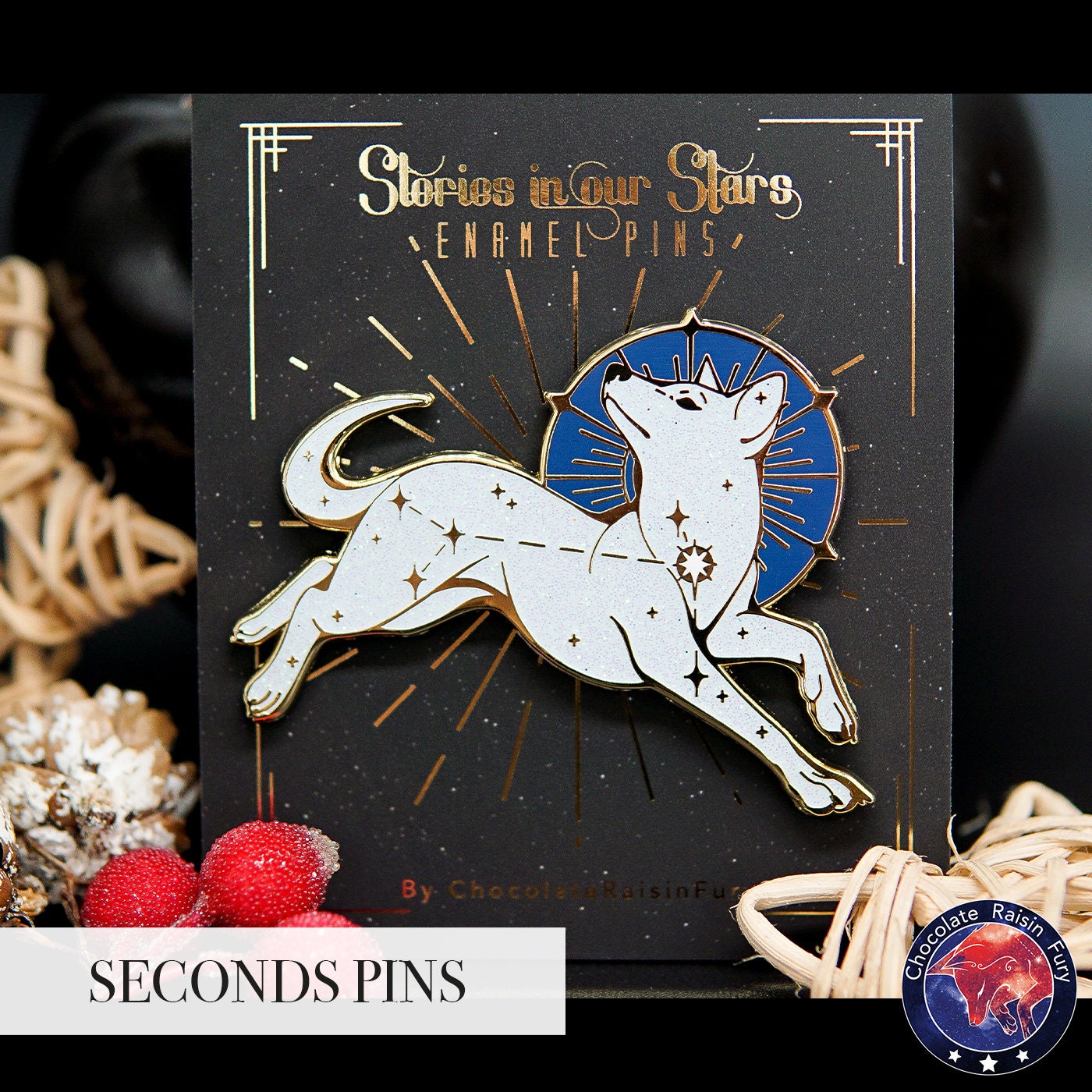 Canis Major Constellation **SECONDS** Enamel Pin