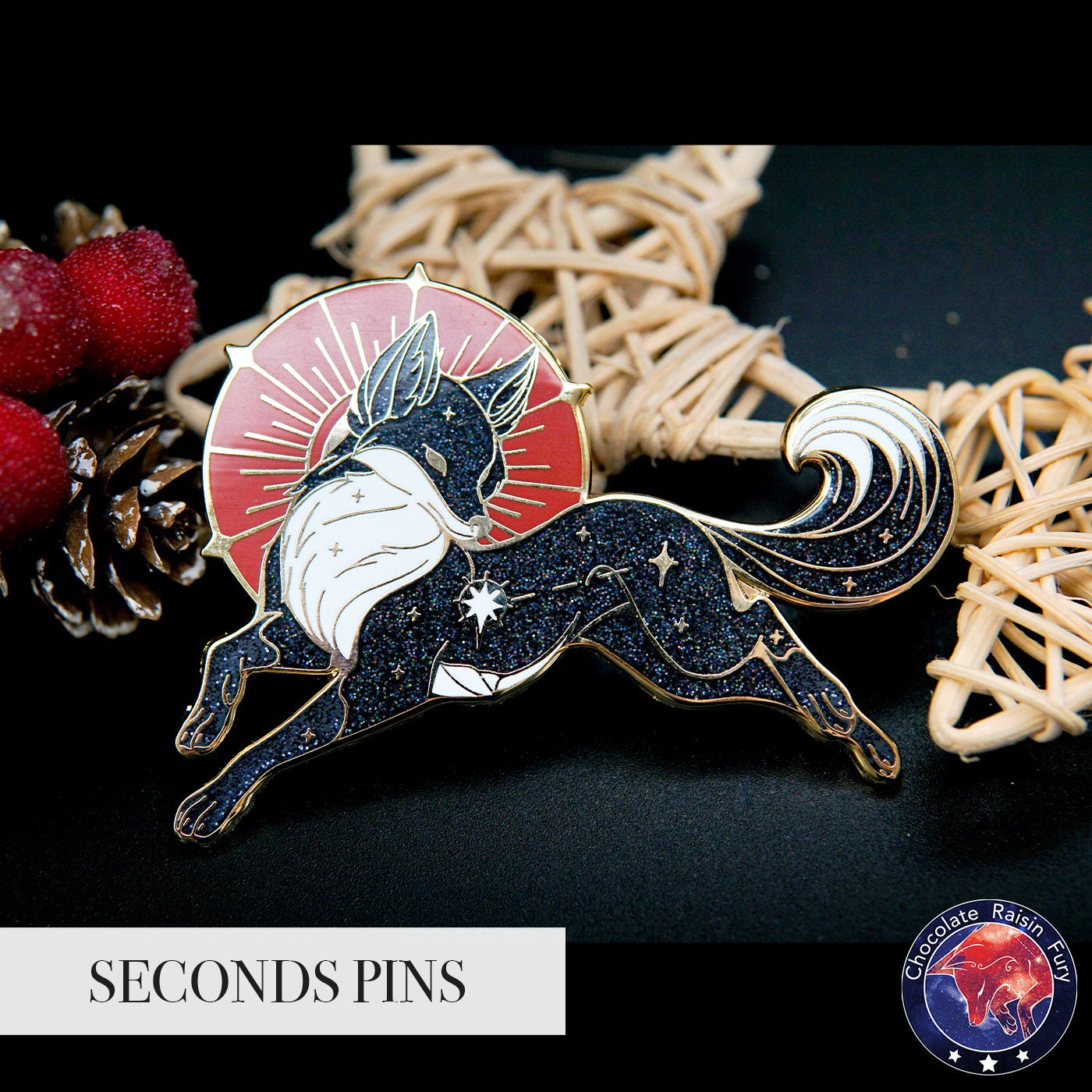 Canis Minor Constellation **SECONDS** Enamel Pin