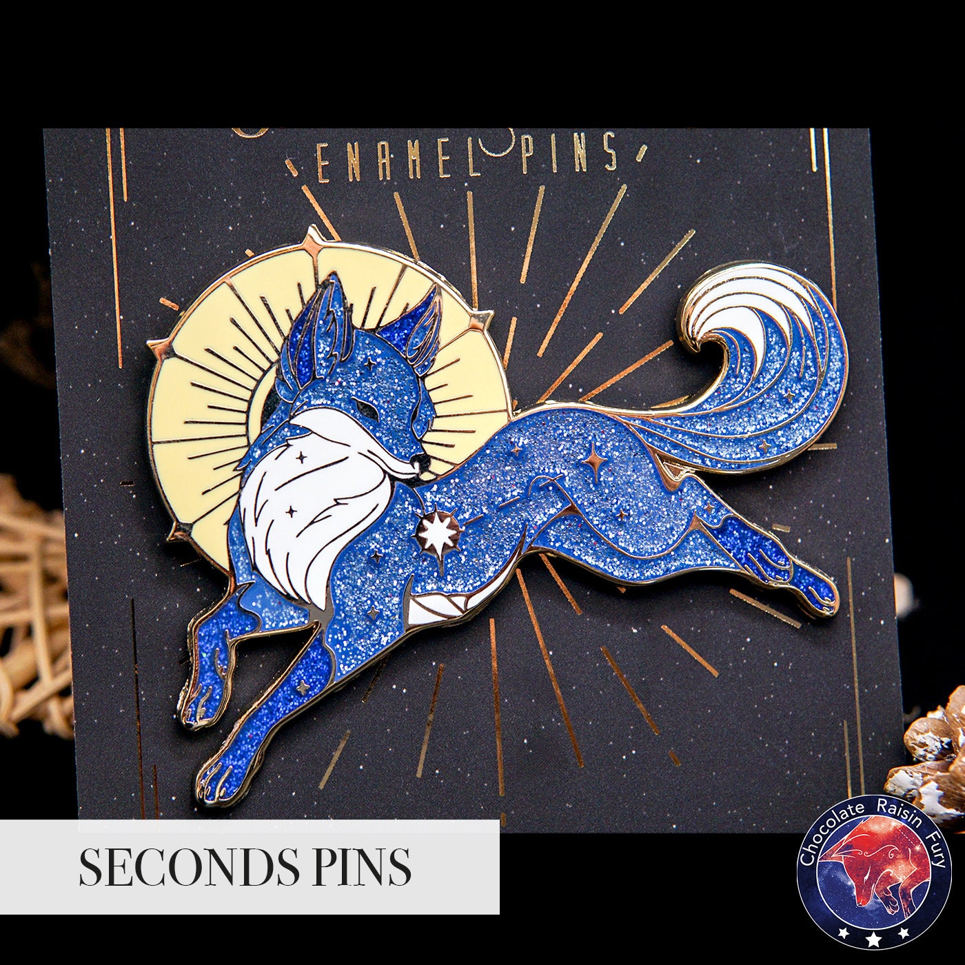 Canis Minor Constellation **SECONDS** Enamel Pin