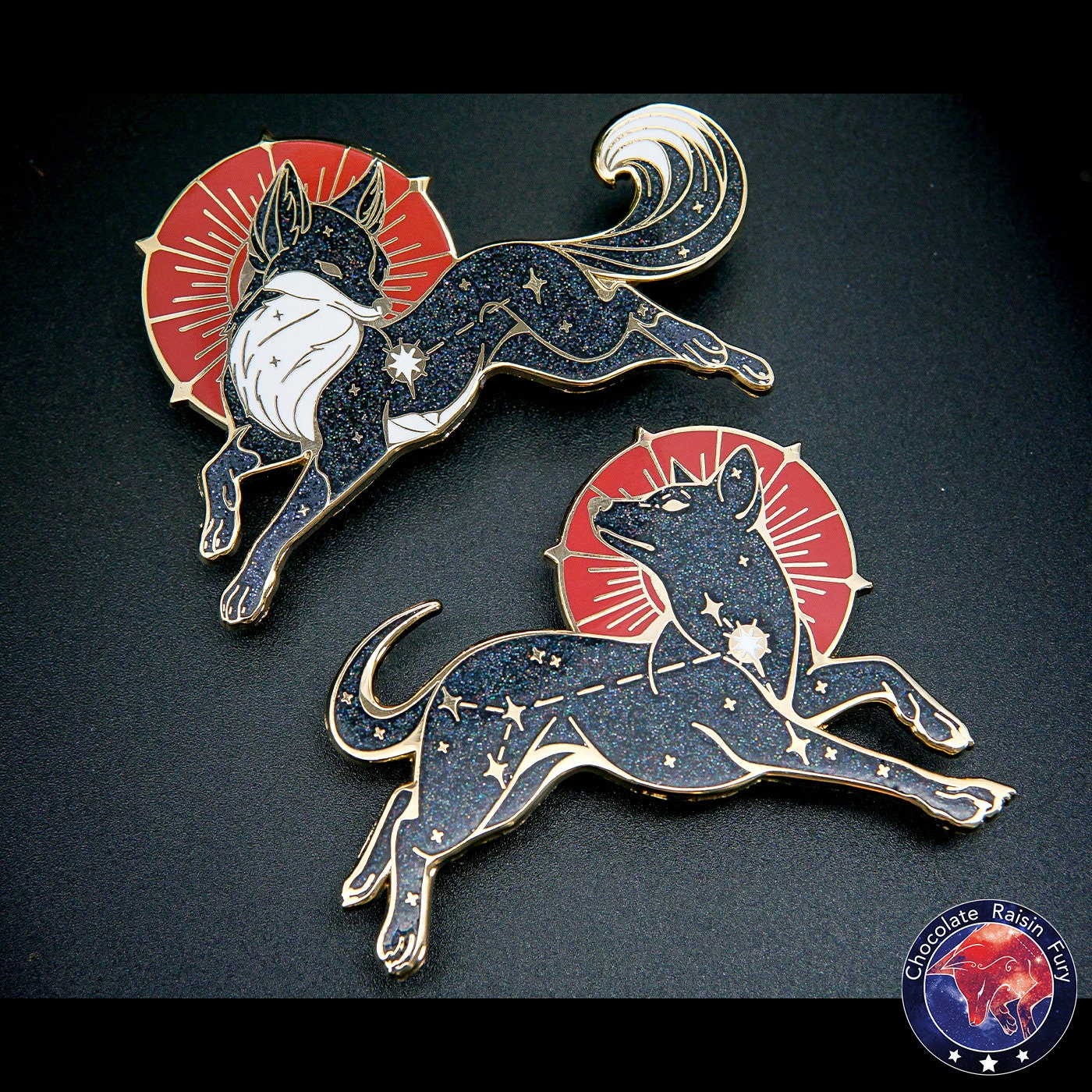 Canis Minor Constellation **SECONDS** Enamel Pin