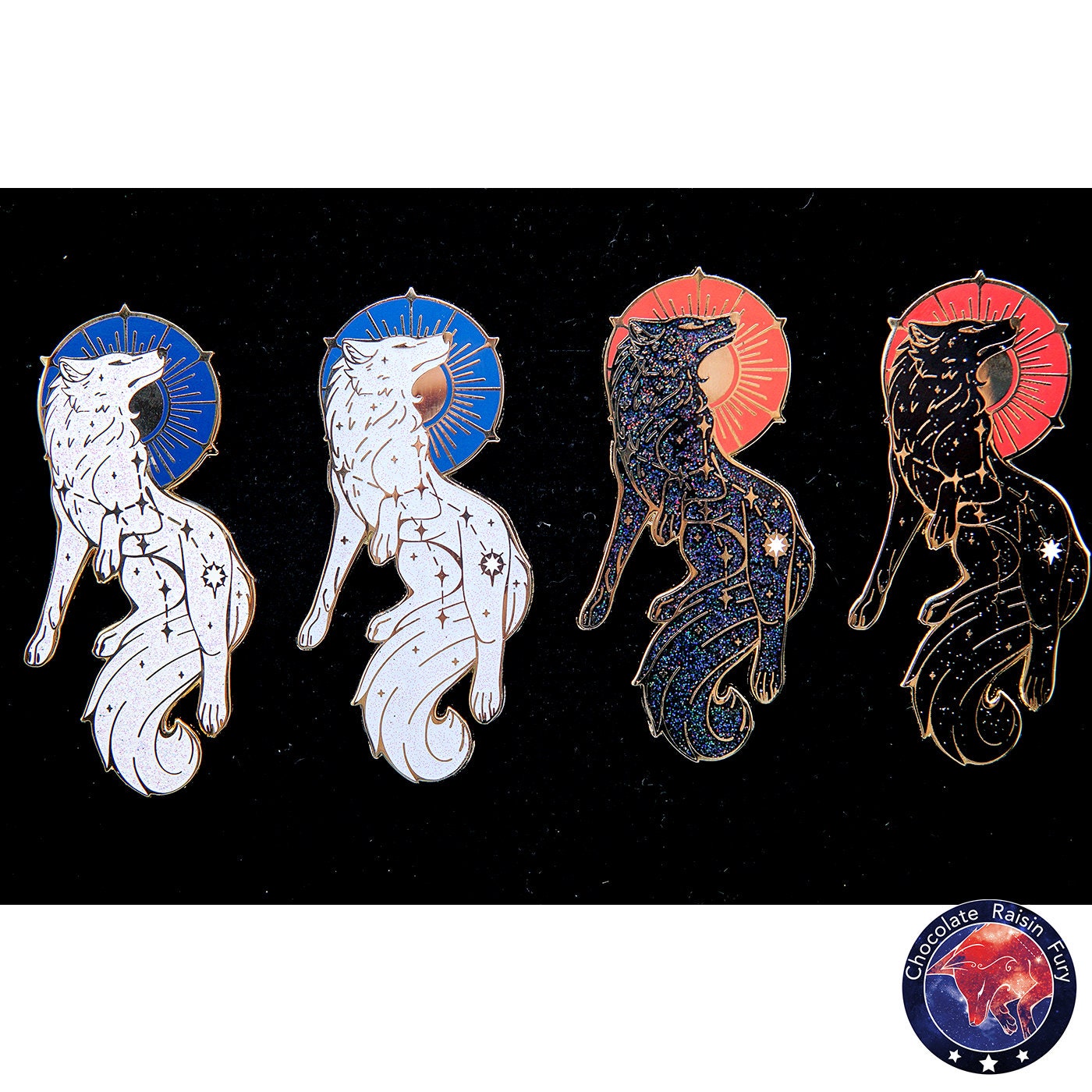 Lupus Constellation **SECONDS** Enamel Pin