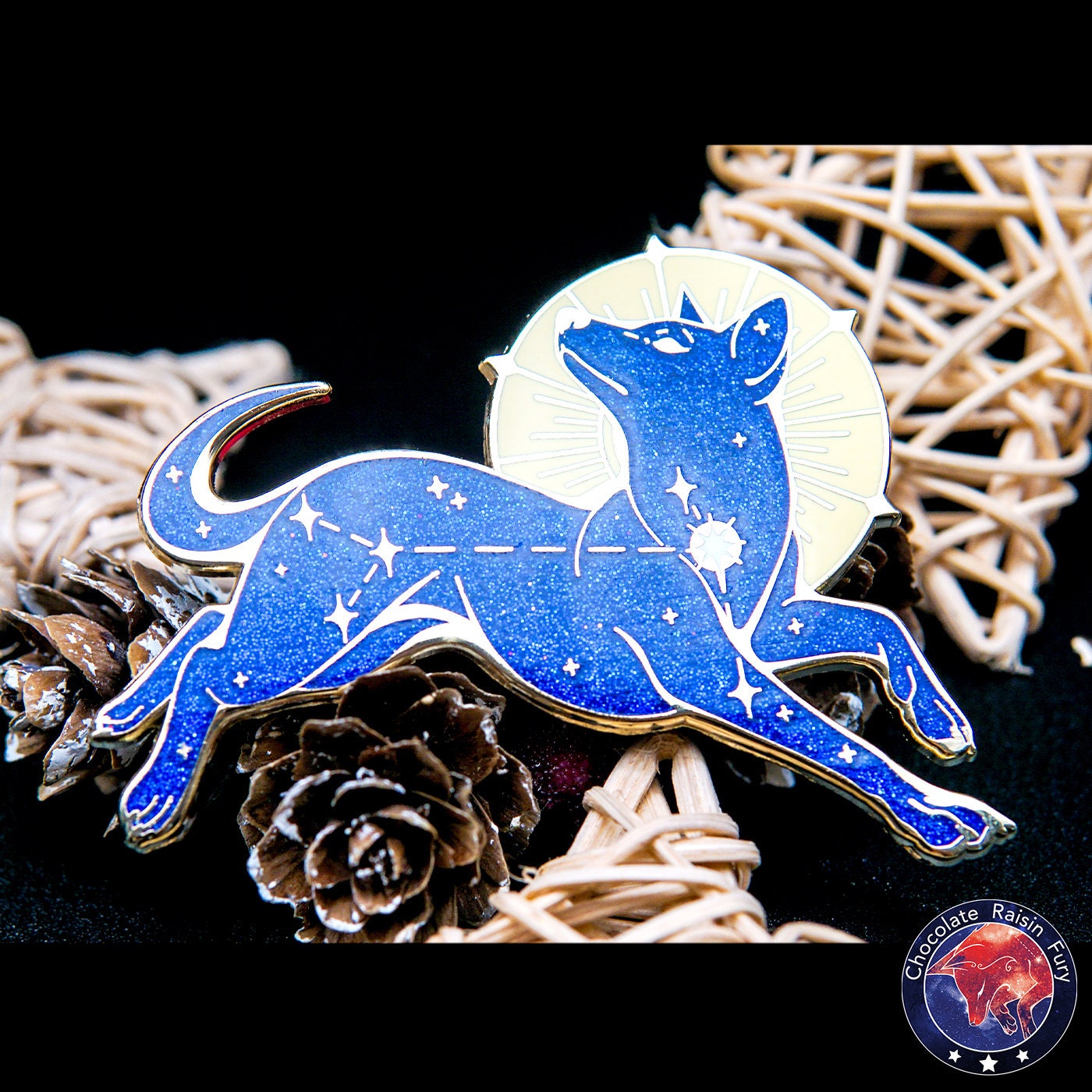 Canis Major Constellation Standard Enamel Pin