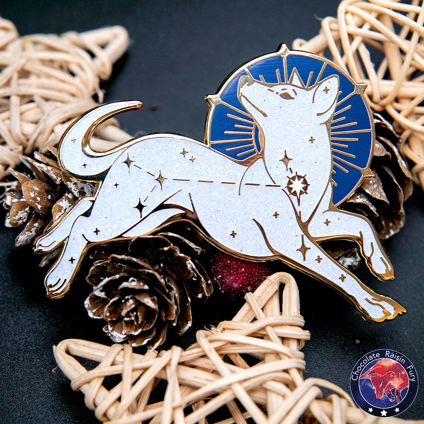 Canis Major Constellation Standard Enamel Pin