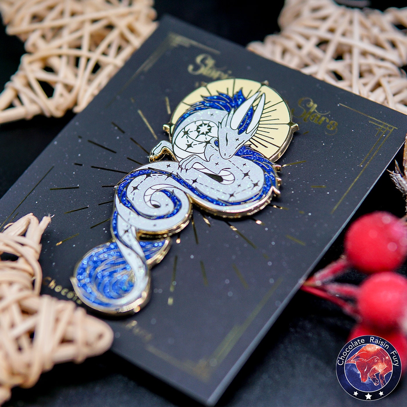 Draco Constellation Standard Enamel Pin