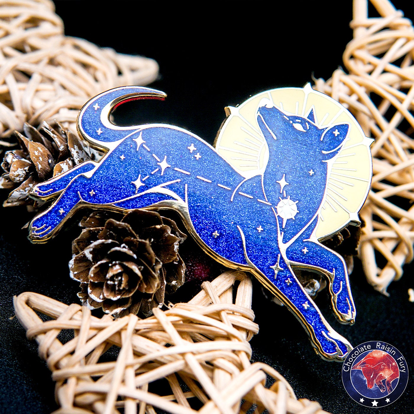 Canis Major Constellation Standard Enamel Pin