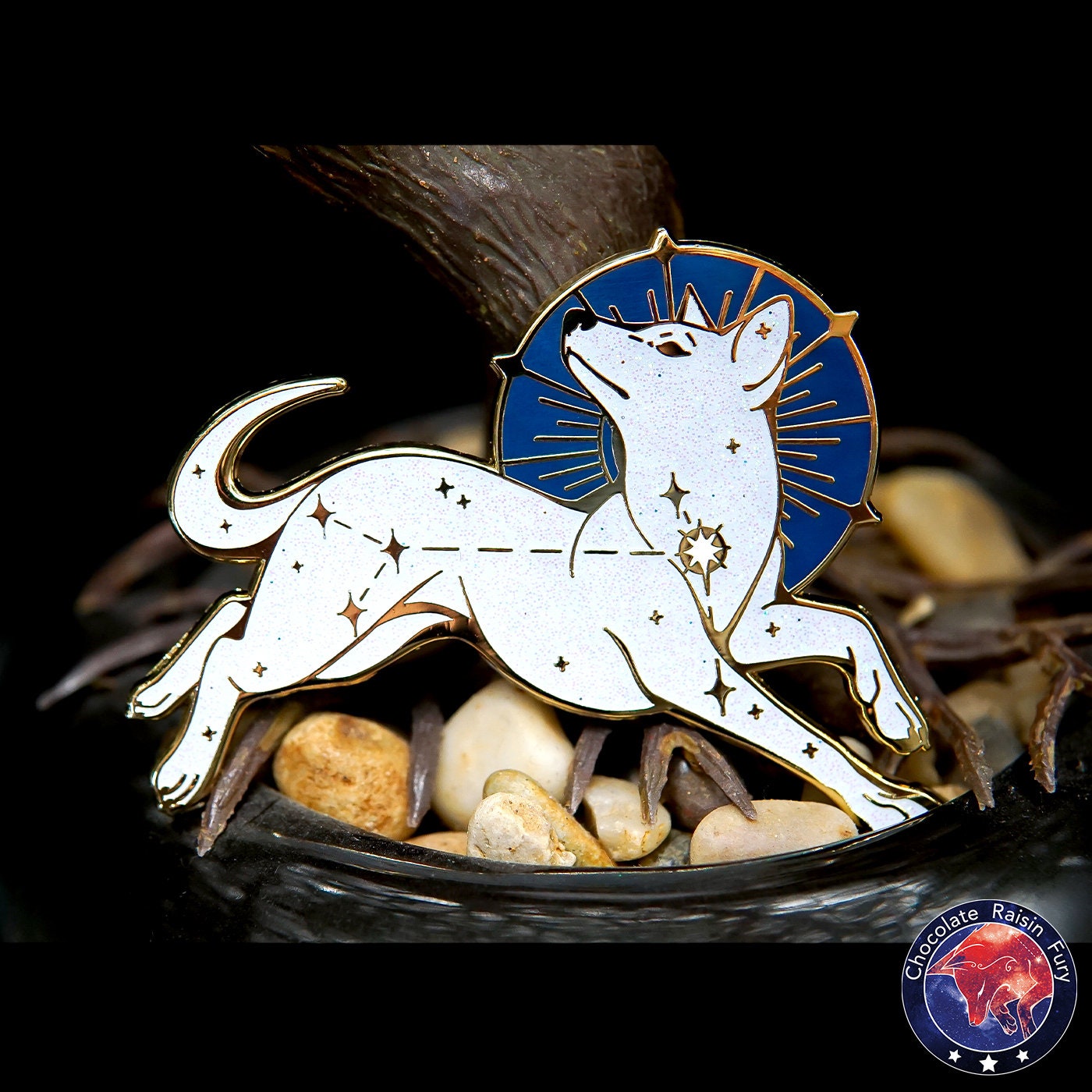 Canis Major Constellation Standard Enamel Pin