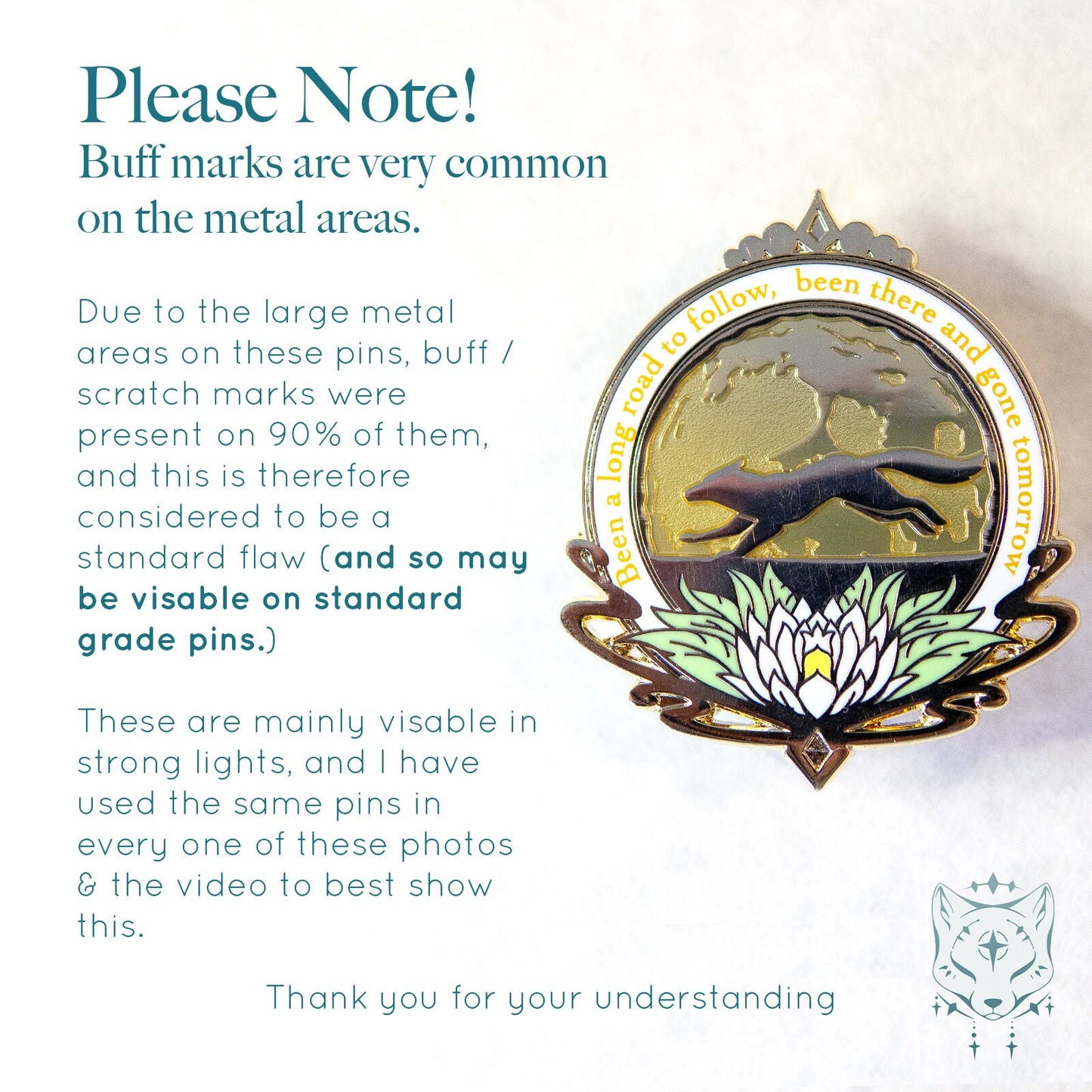Wolf's Rain Medallion Pin