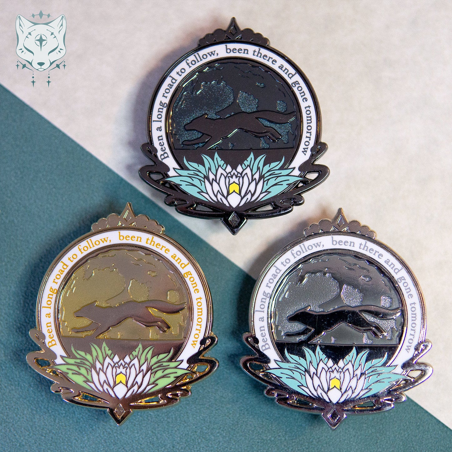 Wolf's Rain Medallion Pin