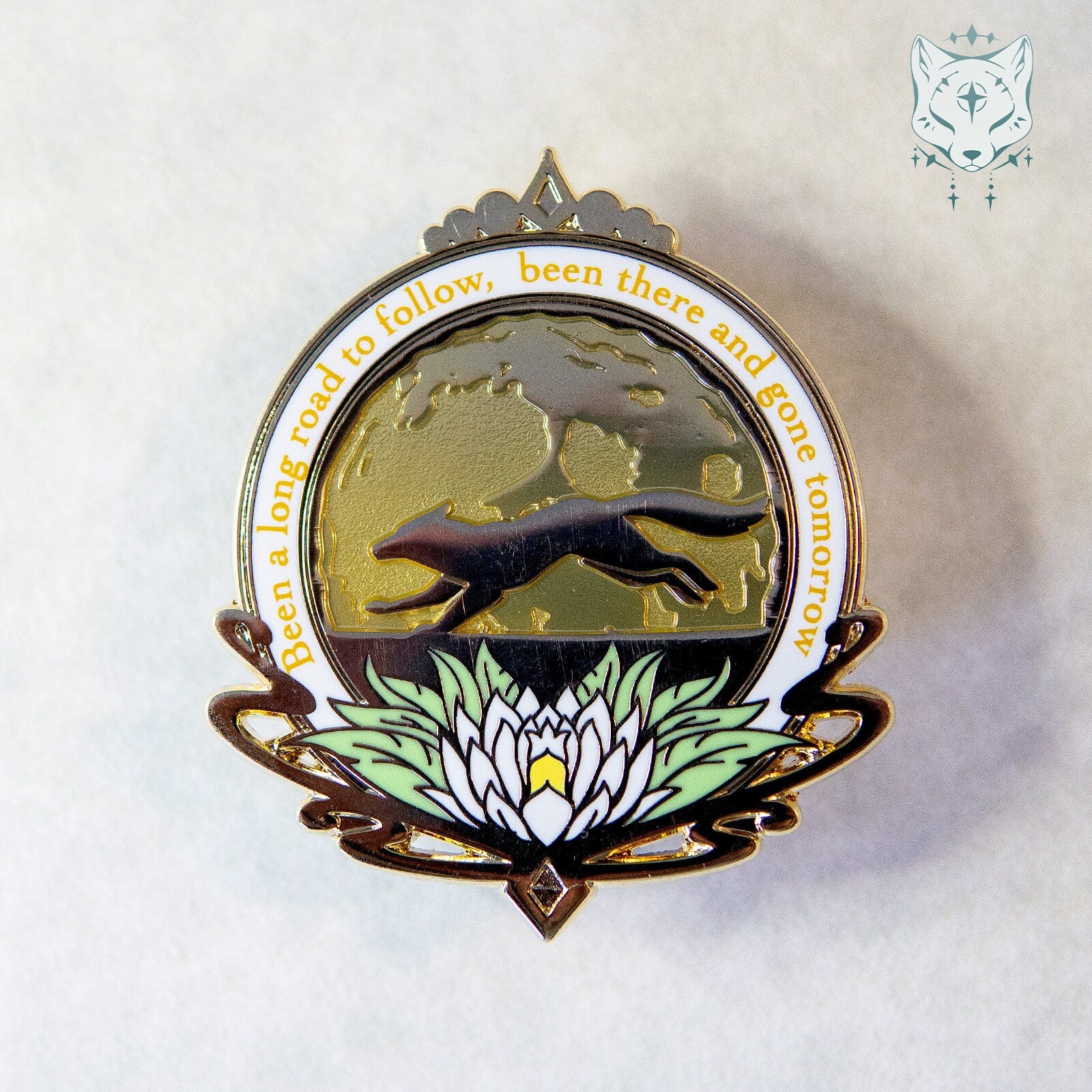 Wolf's Rain Medallion Pin