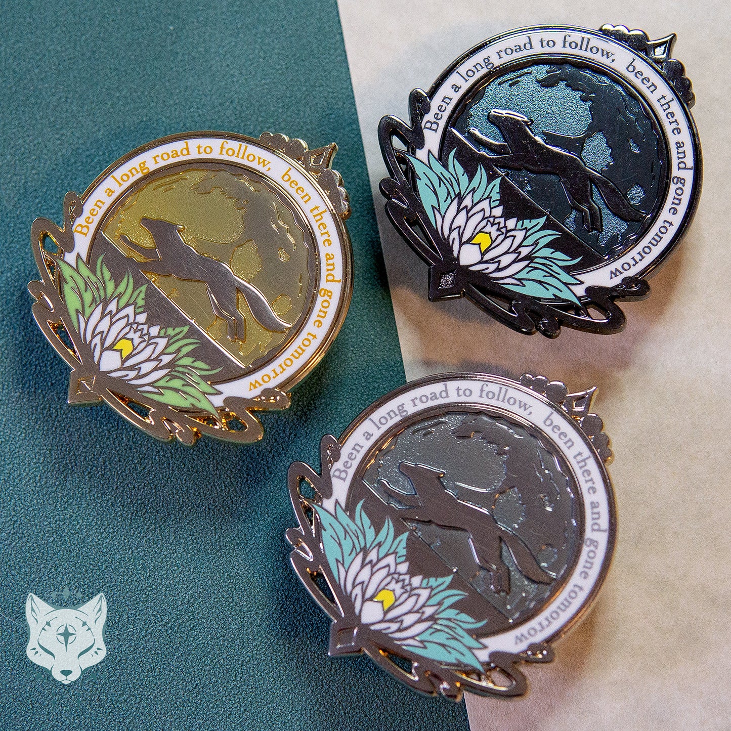 Wolf's Rain Medallion Pin