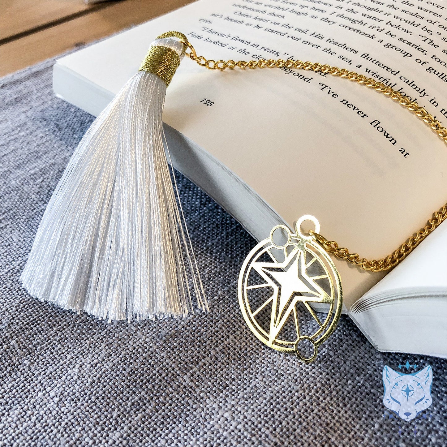 Mini Star Metal Bookmark -  Metal Bookmark, Book Accessories, Book Lovers Gift