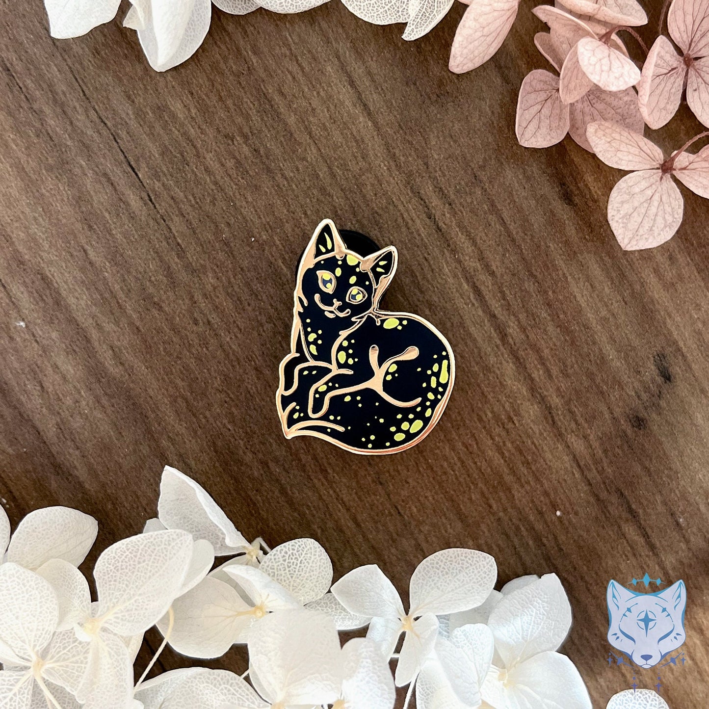 Jupiter's Moons Cat Planet Pins - 1" Mini Space Cat enamel pins