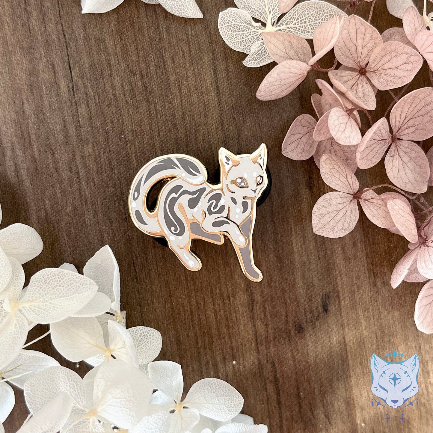 Jupiter's Moons Cat Planet Pins - 1" Mini Space Cat enamel pins