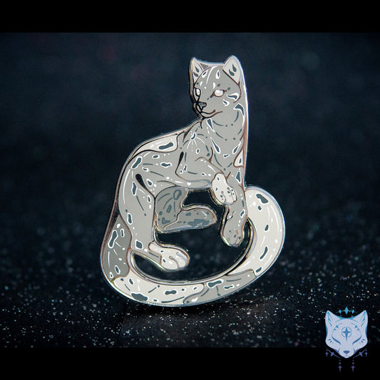 Mercury Cat Planet Pin - 55mm / 2.16" Space Cat enamel pin