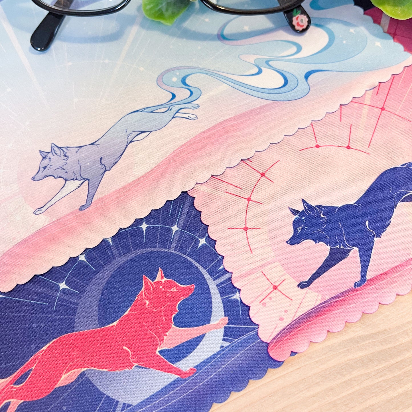 Pastel Fox 18cm Lens Cleaning Cloth - Microfibre cloth