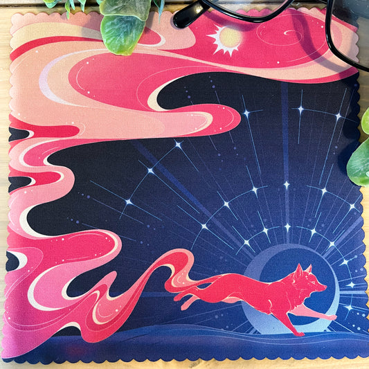 Sunset Fox 18cm Lens Cleaning Cloth - Microfibre cloth