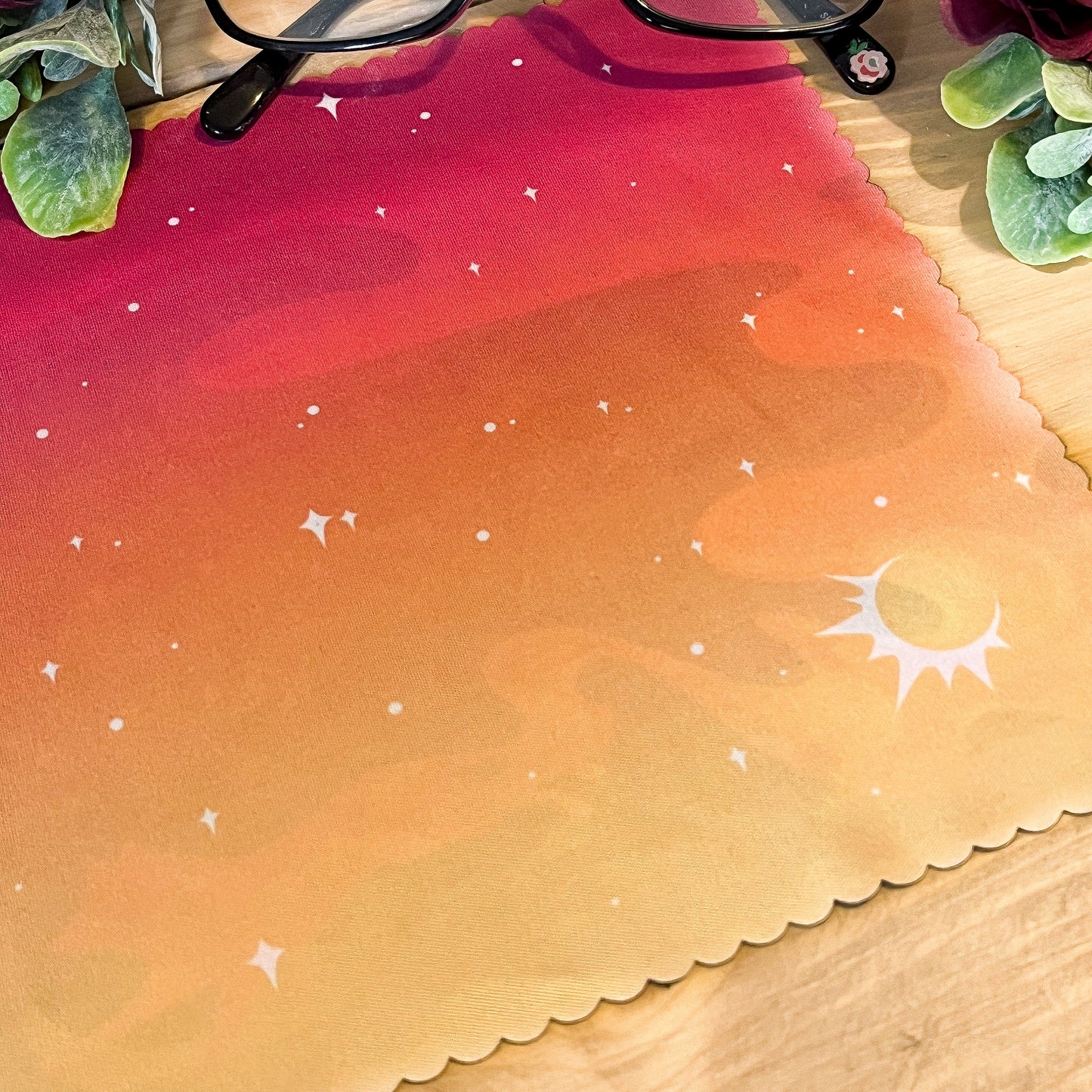 Sunset Fox 18cm Lens Cleaning Cloth - Microfibre cloth