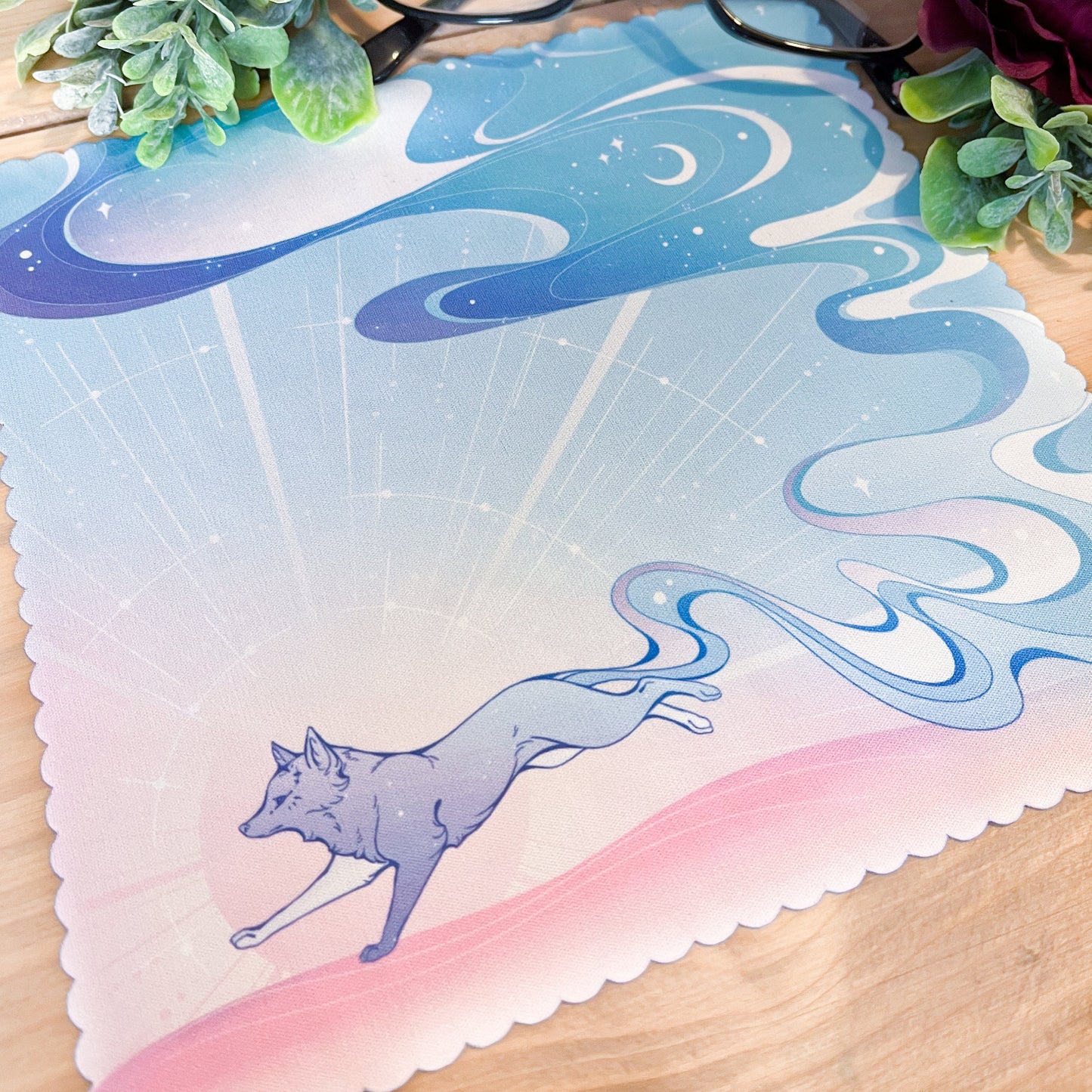 Pastel Fox 18cm Lens Cleaning Cloth - Microfibre cloth