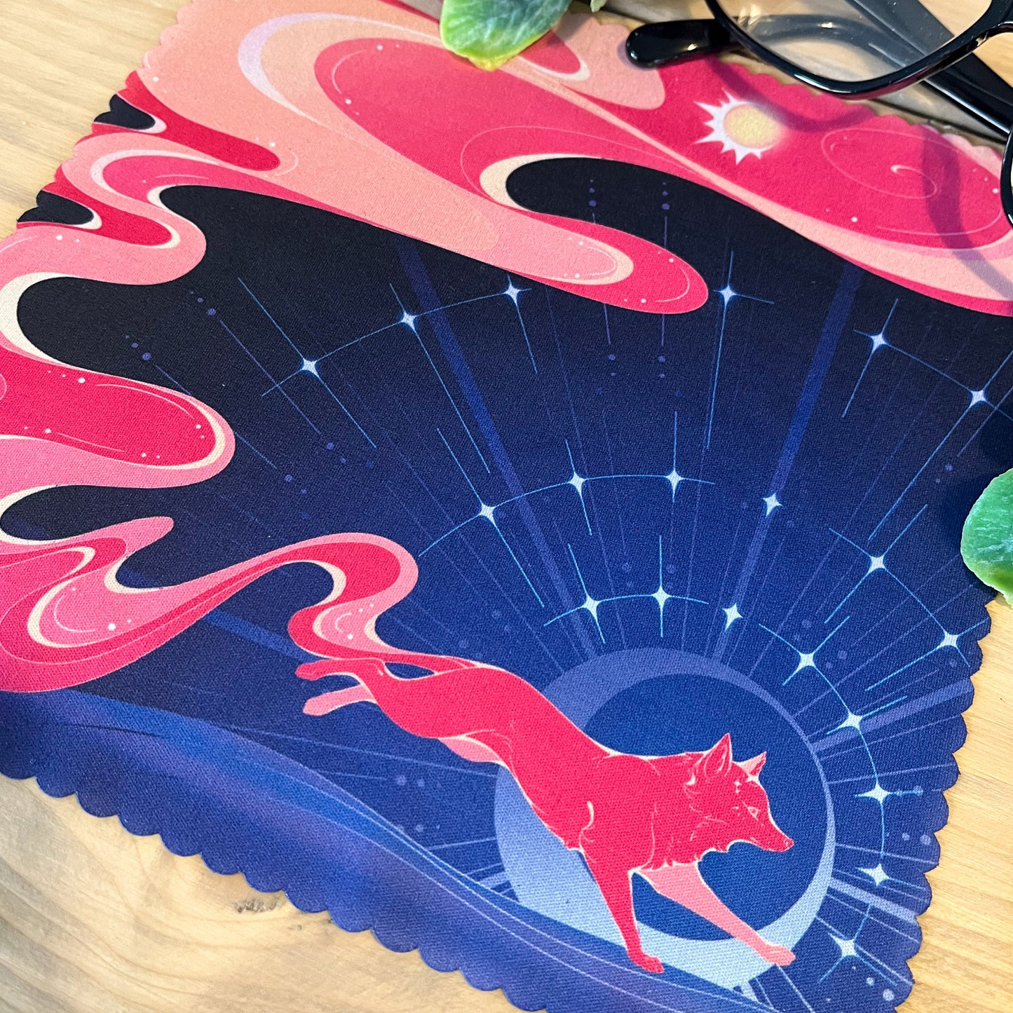 Sunset Fox 18cm Lens Cleaning Cloth - Microfibre cloth