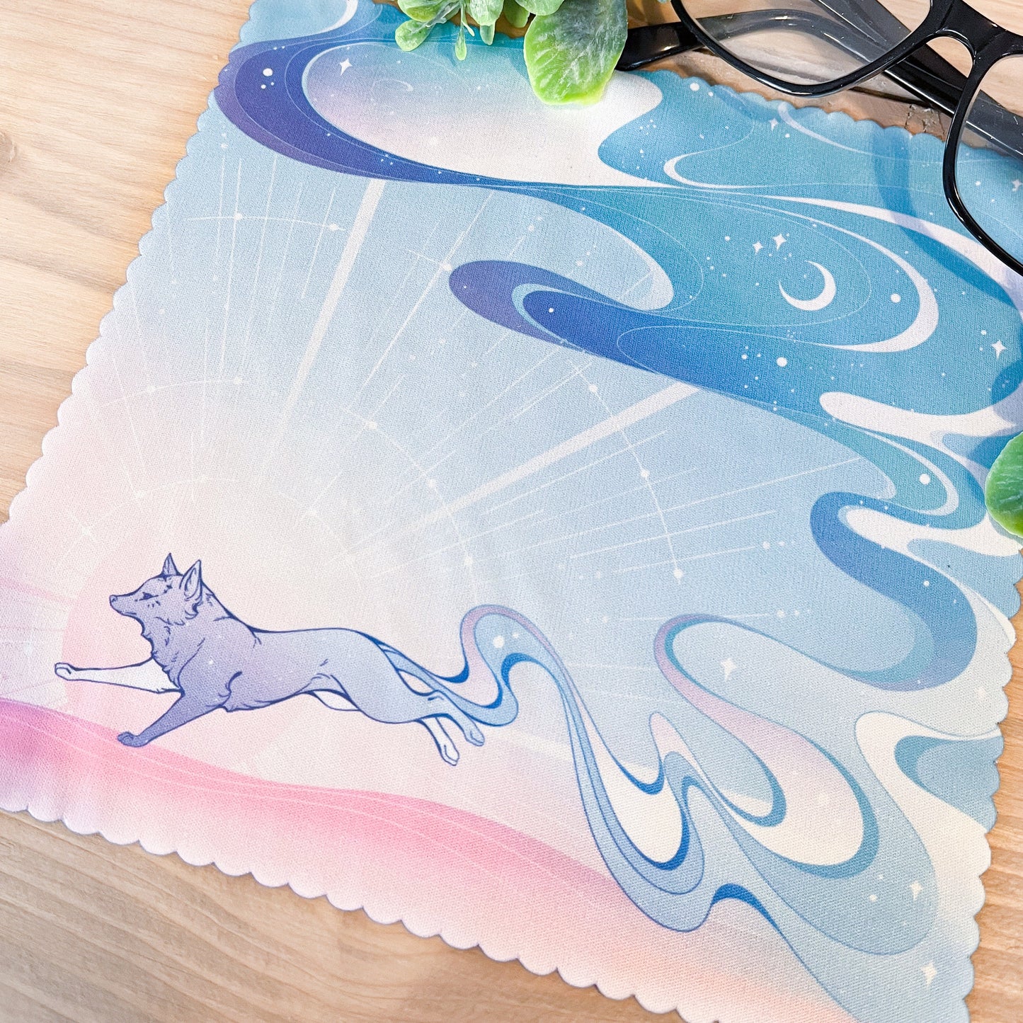 Pastel Fox 18cm Lens Cleaning Cloth - Microfibre cloth