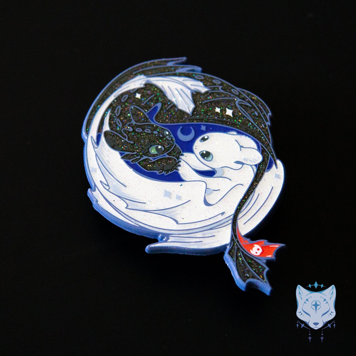 HTTYD "Flight of Dragons" - LE 110 Dyed Metal 2.5" pin