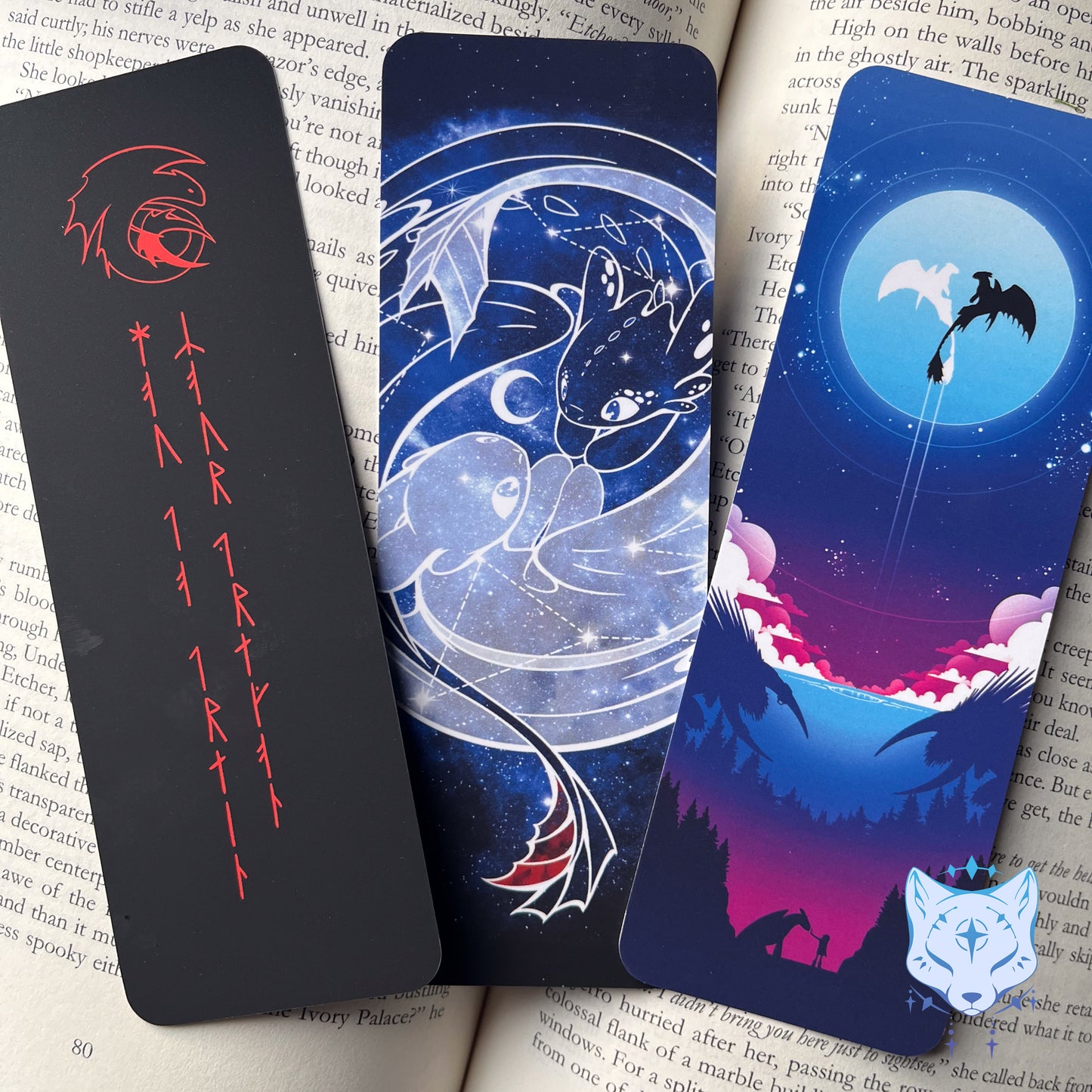 HTTYD Paper Bookmarks