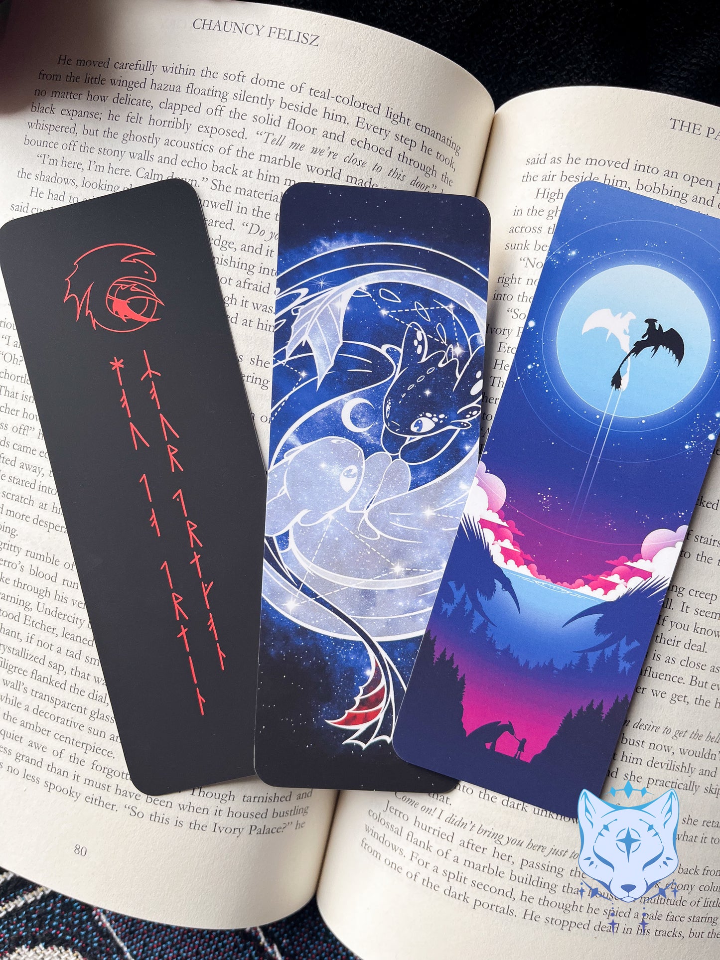 HTTYD Paper Bookmarks