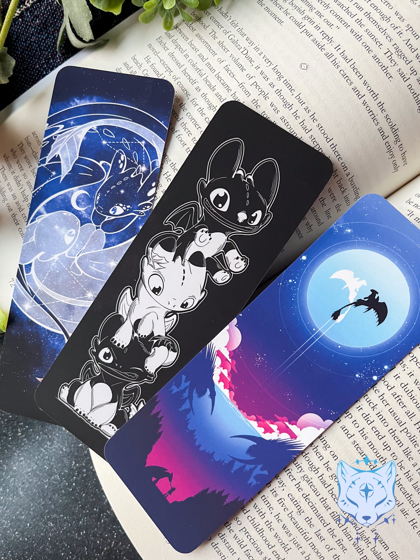 HTTYD Paper Bookmarks